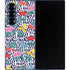 Bouffants and Broken Hearts Bouquets Print Galaxy Z Fold6 Skin