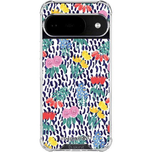 Bouffants and Broken Hearts Bouquets Print Google Pixel 10 Clear Case