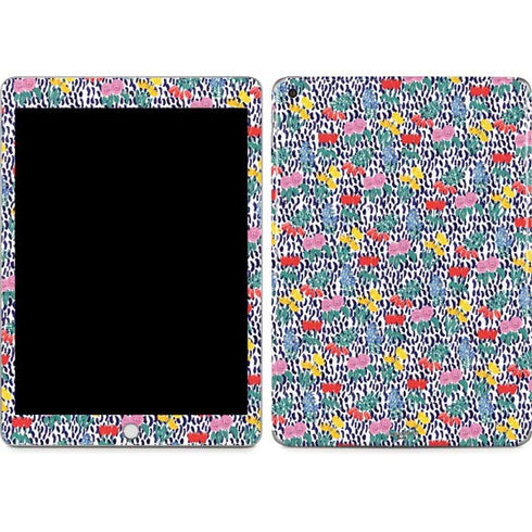 Bouffants and Broken Hearts Bouquets Print Apple iPad Skin