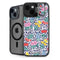 Bouffants and Broken Hearts Bouquets Print iPhone 14 Plus Kickstand Case