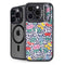 Bouffants and Broken Hearts Bouquets Print iPhone 14 Pro Max Kickstand Case