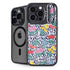 Bouffants and Broken Hearts Bouquets Print iPhone 14 Pro Max Kickstand Case