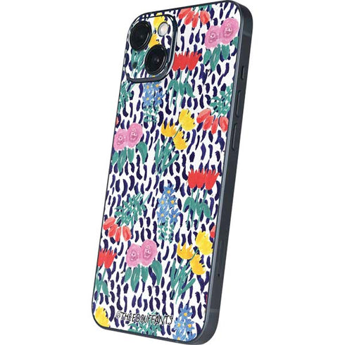 Bouffants and Broken Hearts Bouquets Print iPhone 15 Skin