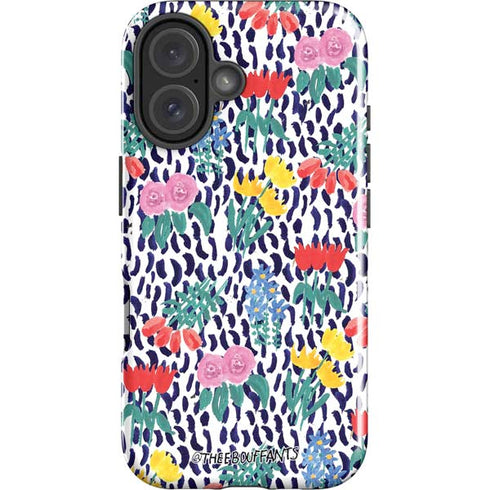 Bouffants and Broken Hearts Bouquets Print iPhone 16 Impact Case