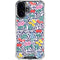 Bouffants and Broken Hearts Bouquets Print iPhone 16 Plus Clear Case