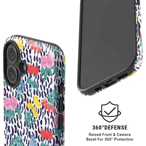 Bouffants and Broken Hearts Bouquets Print iPhone 16 Plus Magsafe Impact Case