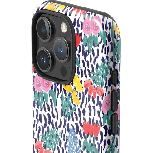 Bouffants and Broken Hearts Bouquets Print iPhone 16 Pro Impact Case