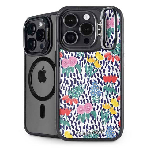 Bouffants and Broken Hearts Bouquets Print iPhone 16 Pro Max Kickstand Case