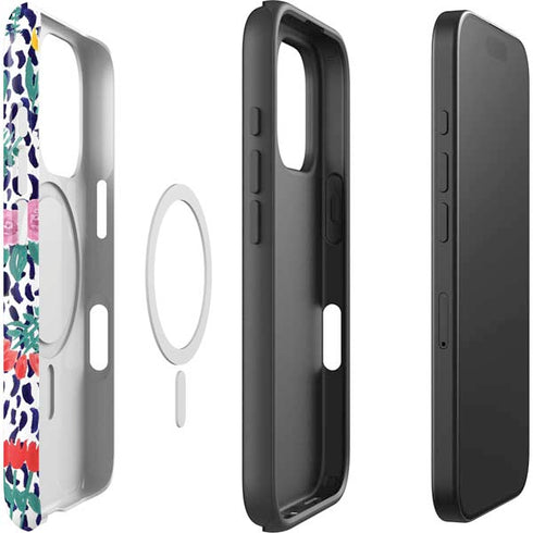 Bouffants and Broken Hearts Bouquets Print iPhone 16 Pro Max Magsafe Impact Case