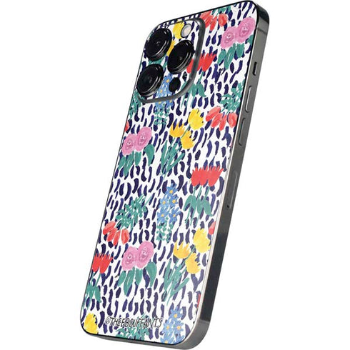 Bouffants and Broken Hearts Bouquets Print iPhone 16 Pro Skin