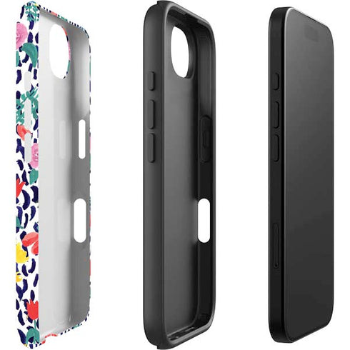 Bouffants and Broken Hearts Bouquets Print iPhone 16e Impact Case