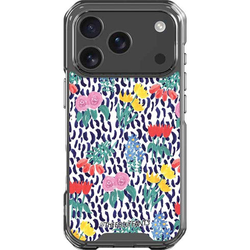 Bouffants and Broken Hearts Bouquets Print iPhone 18 Pro Clear Case