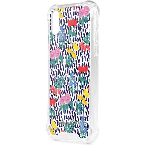Bouffants and Broken Hearts Bouquets Print iPhone XS Clear Case