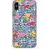 Bouffants and Broken Hearts Bouquets Print iPhone XS Skin