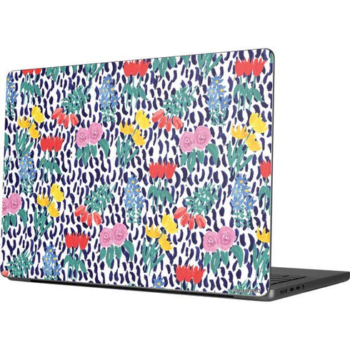 Bouffants and Broken Hearts Bouquets Print Apple MacBook Pro 14-inch Skin