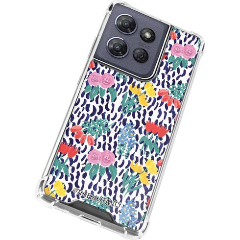Bouffants and Broken Hearts Bouquets Print Moto G Play 5G (2025) Clear Case