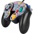 Bouffants and Broken Hearts Bouquets Print Nintendo GameCube Controller Skin