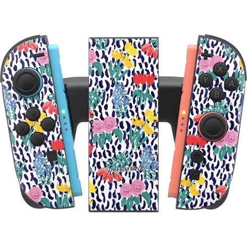 Bouffants and Broken Hearts Bouquets Print Nintendo Switch 2 (2025) Joy-Con Controller Skin