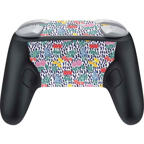 Bouffants and Broken Hearts Bouquets Print Nintendo Switch 2 (2025) Pro Controller Skin