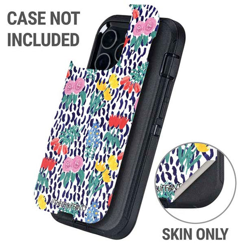 Bouffants and Broken Hearts Bouquets Print Otterbox Defender iPhone Skin