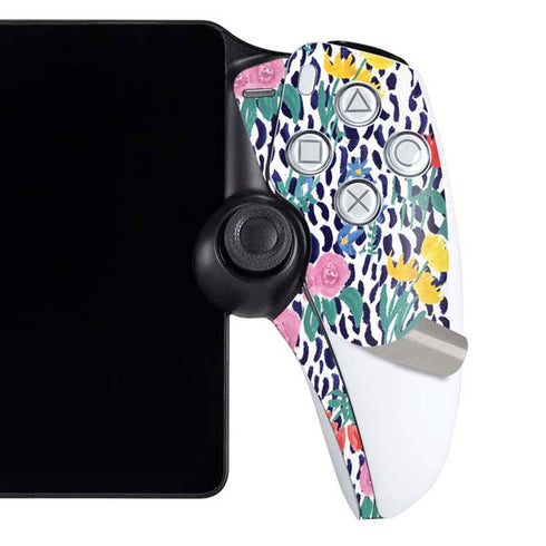 Bouffants and Broken Hearts Bouquets Print PlayStation Portal Remote Player Skin
