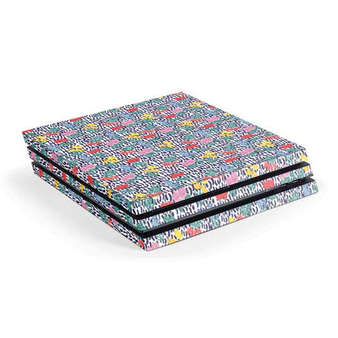 Bouffants and Broken Hearts Bouquets Print PlayStation PS4 Skins