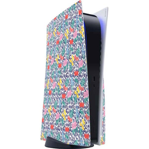 Bouffants and Broken Hearts Bouquets Print PlayStation PS5 Skins