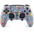 Bouffants and Broken Hearts Bouquets Print PS5 DualSense Edge Pro Controller Skin