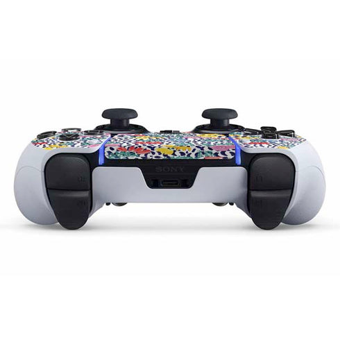 Bouffants and Broken Hearts Bouquets Print PS5 DualSense Edge Pro Controller Skin