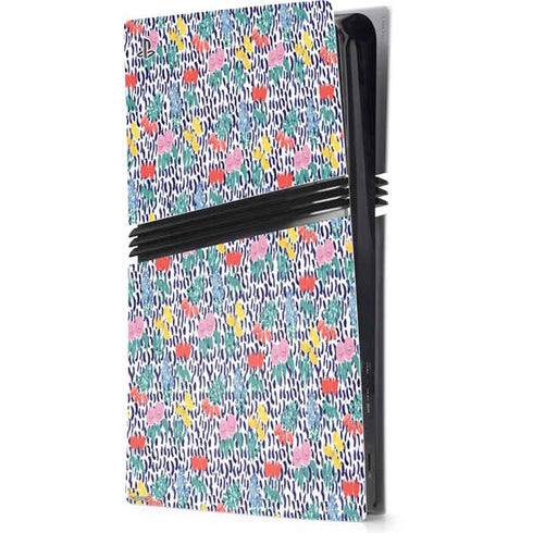 Bouffants and Broken Hearts Bouquets Print PS5 Pro Console Skin