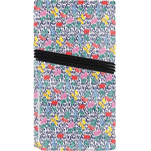 Bouffants and Broken Hearts Bouquets Print PS5 Pro Disk Console Skin