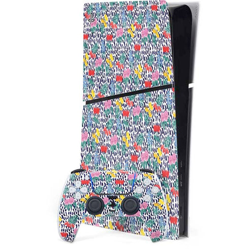 Bouffants and Broken Hearts Bouquets Print PlayStation PS5 Skins