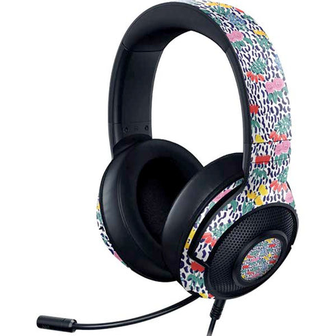 Bouffants and Broken Hearts Bouquets Print Razer Kraken X Skin