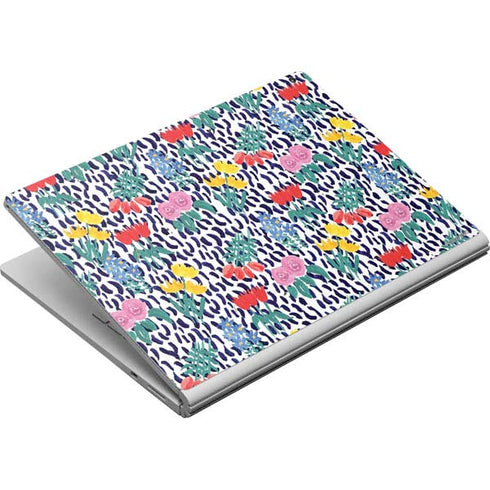 Bouffants and Broken Hearts Bouquets Print Surface Book Skin