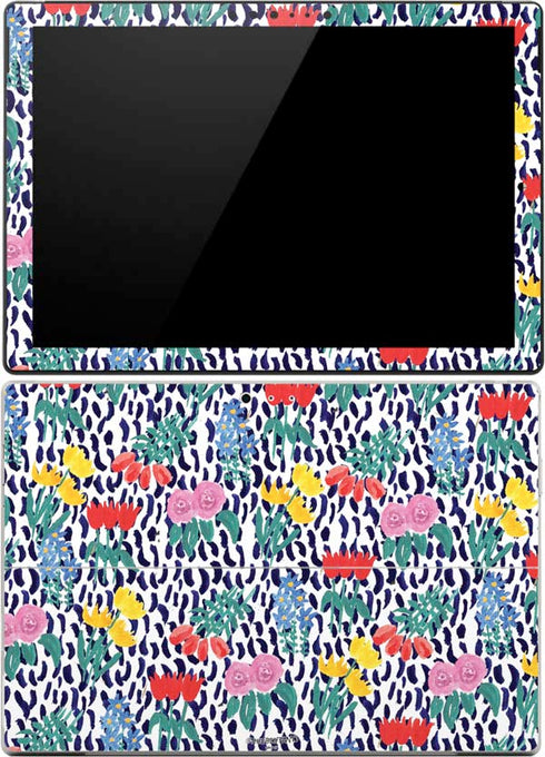 Bouffants and Broken Hearts Bouquets Print Surface Pro (2017) Skin