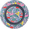 Bouffants and Broken Hearts Bouquets Print Wireless Charger Skin