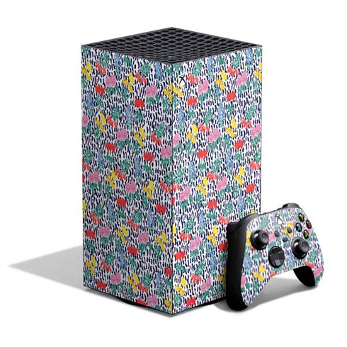 Bouffants and Broken Hearts Bouquets Print XBox Series X Digital Edition Bundle Skin
