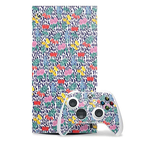 Bouffants and Broken Hearts Bouquets Print Xbox Series X Skins