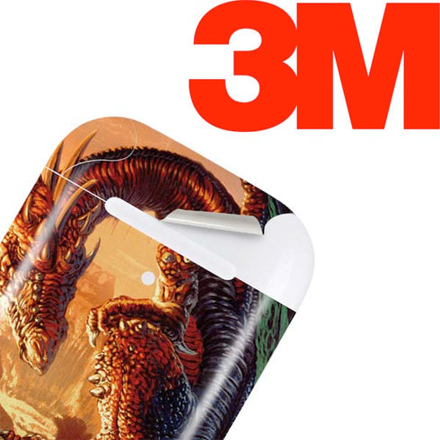 Bravery Misplaced Dragon and Knight by Ed Beard Jr Apple AirPods Skin