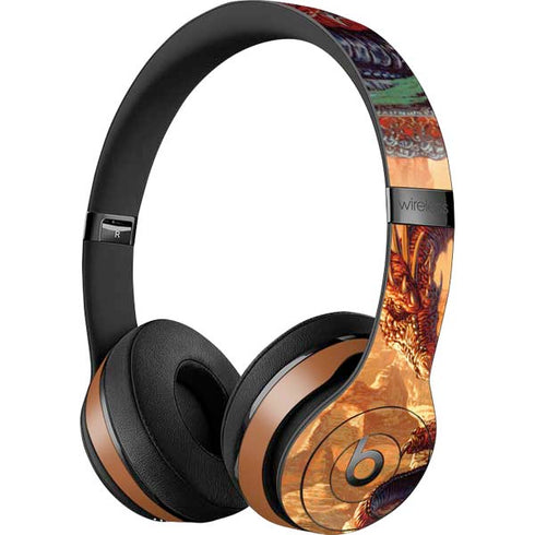Ed Beard Jr. Bravery Misplaced Dragon and Knight Beats Solo 3 Wireless Skin