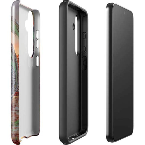 Bravery Misplaced Dragon and Knight by Ed Beard Jr Galaxy S25 Impact Case