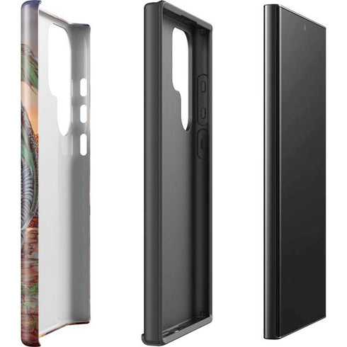 Bravery Misplaced Dragon and Knight by Ed Beard Jr Galaxy S25 Ultra Impact Case