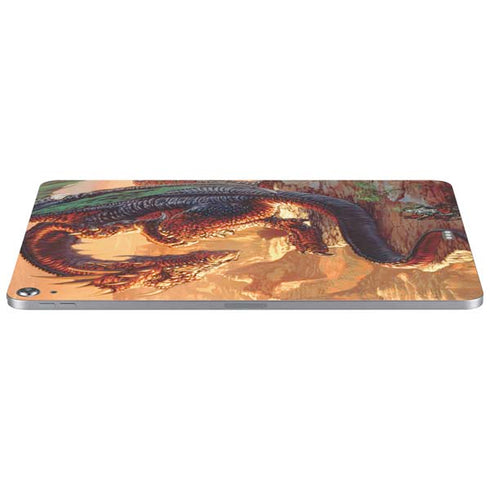 Bravery Misplaced Dragon and Knight by Ed Beard Jr Apple iPad Air Skin