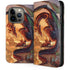 Bravery Misplaced Dragon and Knight by Ed Beard Jr iPhone 15 Pro Folio Case