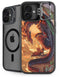 Bravery Misplaced Dragon and Knight by Ed Beard Jr iPhone 16 Plus Kickstand Case