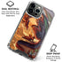 Bravery Misplaced Dragon and Knight by Ed Beard Jr iPhone 16 Pro Clear Case