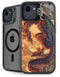 Bravery Misplaced Dragon and Knight by Ed Beard Jr iPhone 16e Kickstand Case