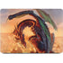 Bravery Misplaced Dragon and Knight by Ed Beard Jr Apple MacBook Air Skin