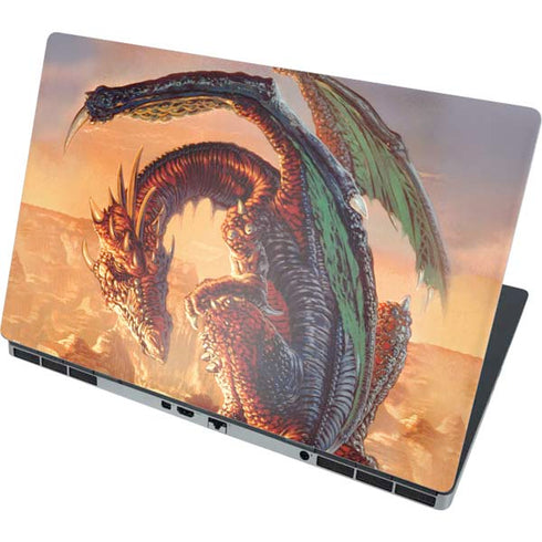Bravery Misplaced Dragon and Knight by Ed Beard Jr Dell Precision Skin