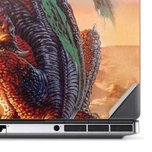 Bravery Misplaced Dragon and Knight by Ed Beard Jr Dell Precision Skin